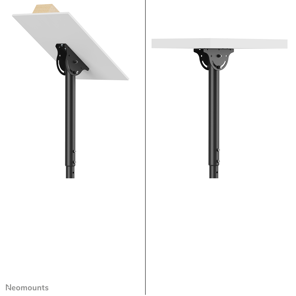 Neomounts NM-C440DBLACK Soporte de techo para doble monitor/TV 32-60" - alt. 56-91 cm